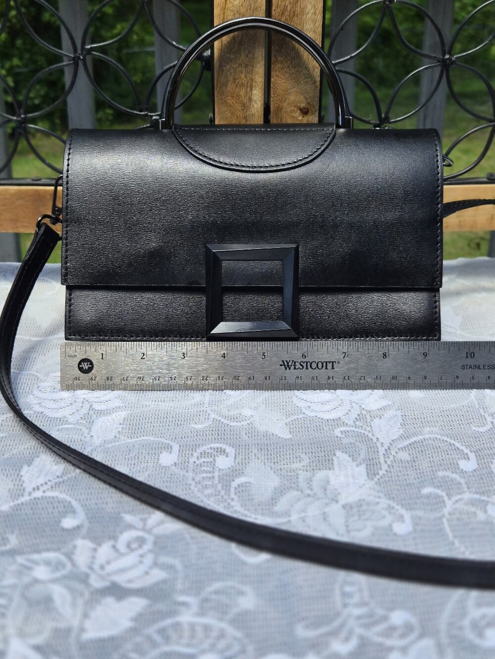 Stella Bianca Top-Handle Bag in Black - Picture 5 of 9